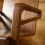 Estilo Office Chair In Walnut Finish - Image 3